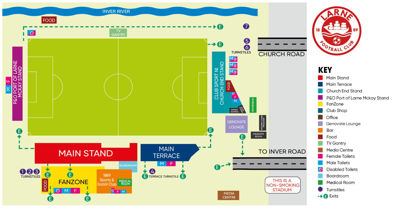 2025 Map of Inver Park